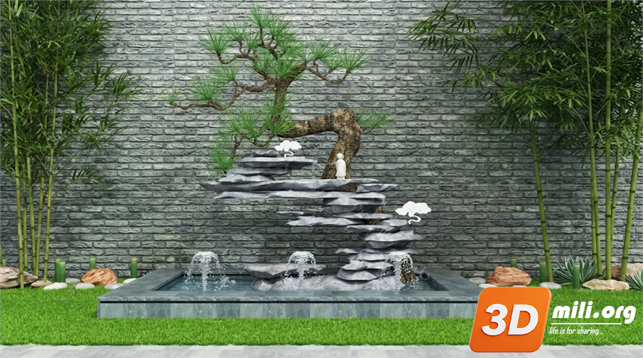 Rockery Skp Files